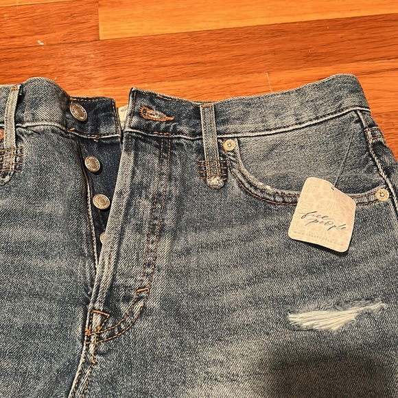 NWT free people makai cut off shorts - Picture 6 of 6